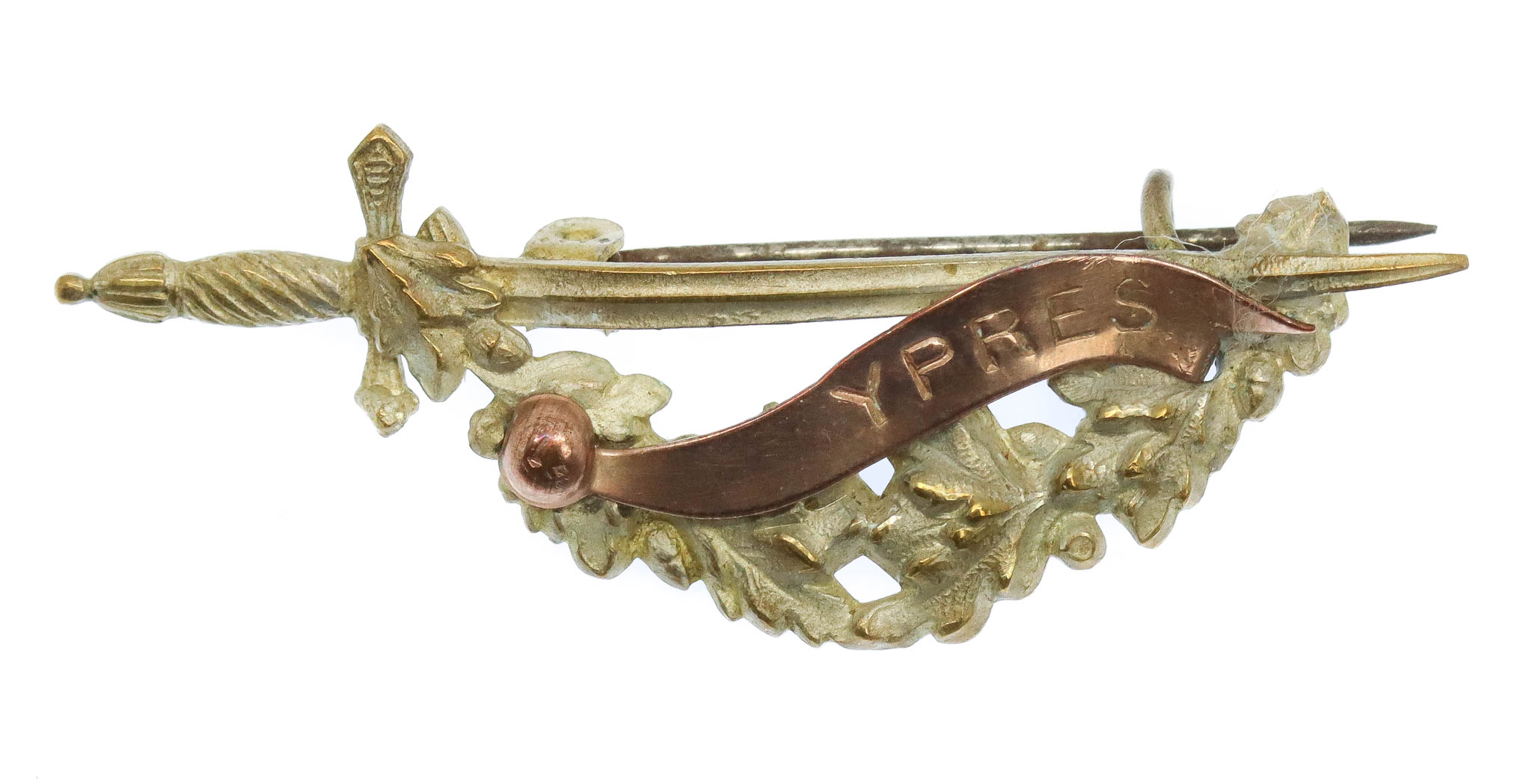 WWI Battle of Ypres Sweetheart Brooch