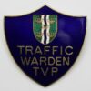 Thames Valley Police Traffic Warden Enamelled Cap Badge