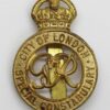 George VI City of London Special Constabulary Cap Badge