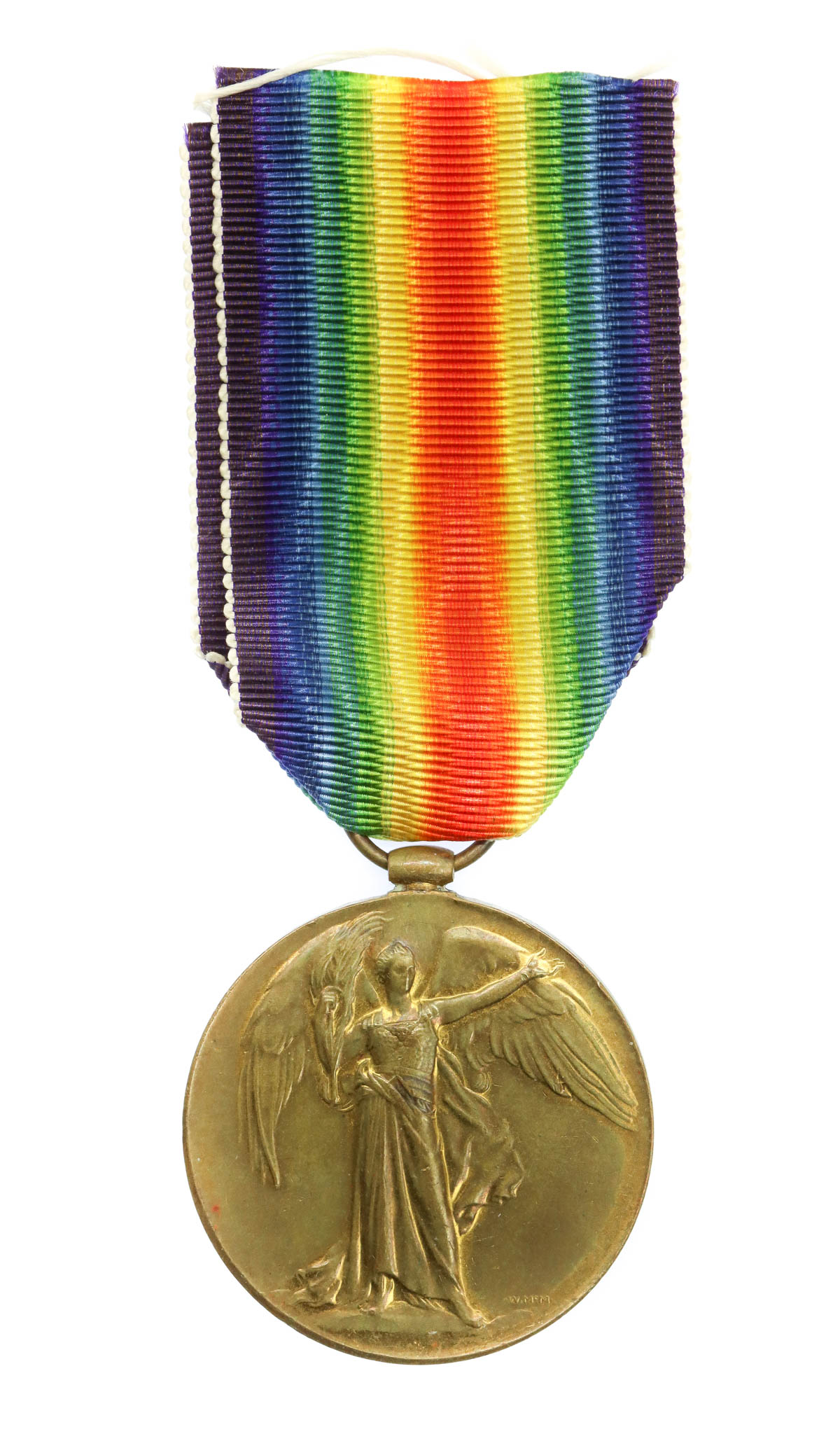 WW1 Victory Medal - J. Nicholson, A.B., Royal Naval Volunteer Reserve