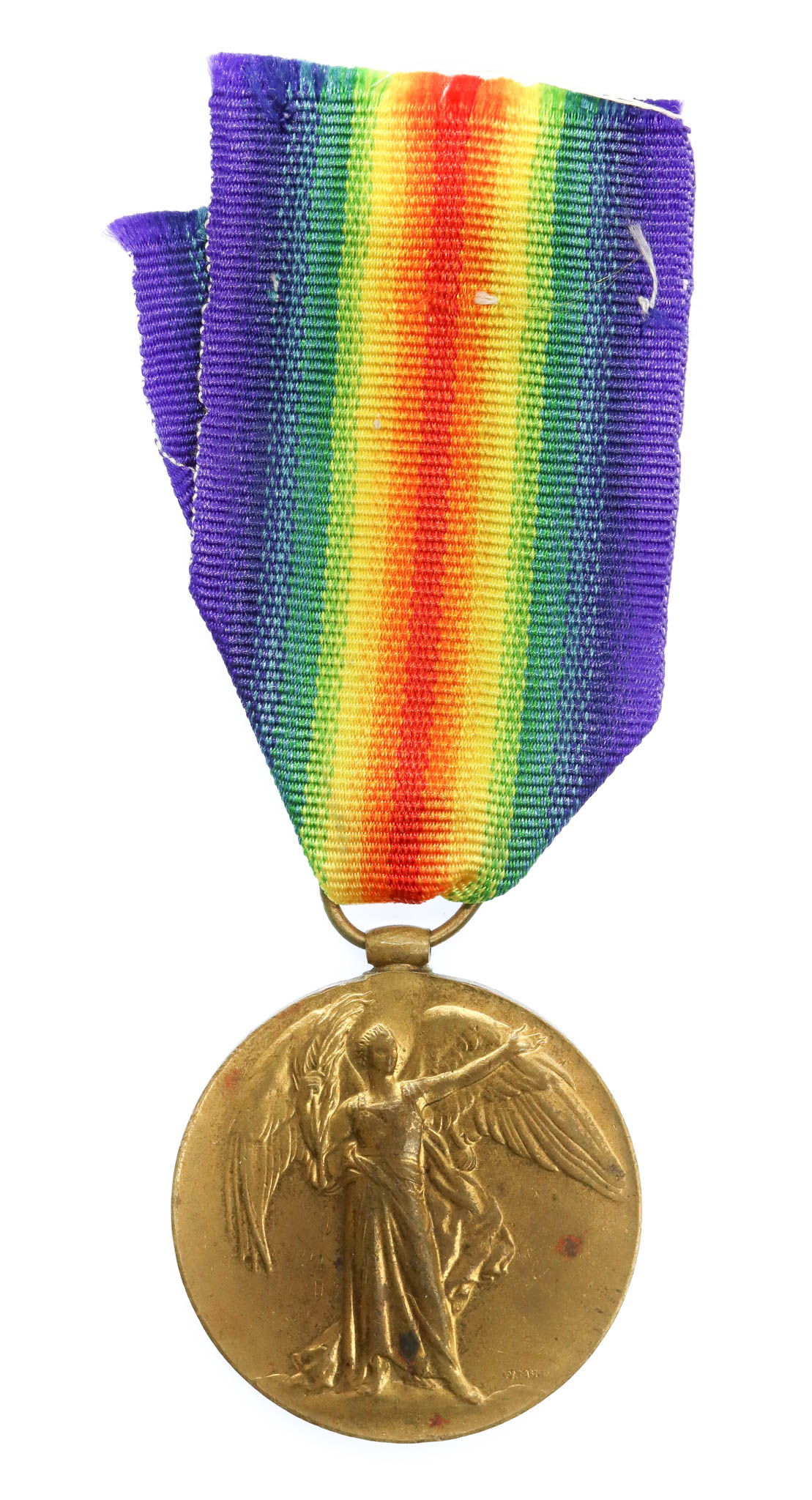 WW1 Victory Medal - Pte. J.W. Nicholson, 9th Bn. Durham Light Infantry - Killed In Action