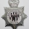 Northumbria Police Helmet Plate - Queen's Crown
