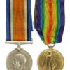 WW1 British War & Victory Medal Pair - A.Sgt. J.B. Nicholson, 18th Bn. (1st Tyneside Pioneers) Northumberland Fusiliers