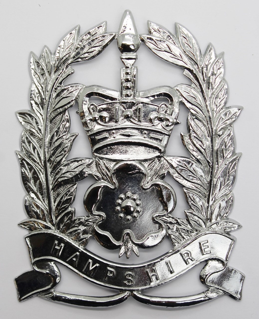 Hampshire Constabulary Constable's Helmet Plate - Queen's Crown