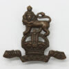 Royal West Kent Regiment Officer's Service Dress Collar Badge - King's Crown