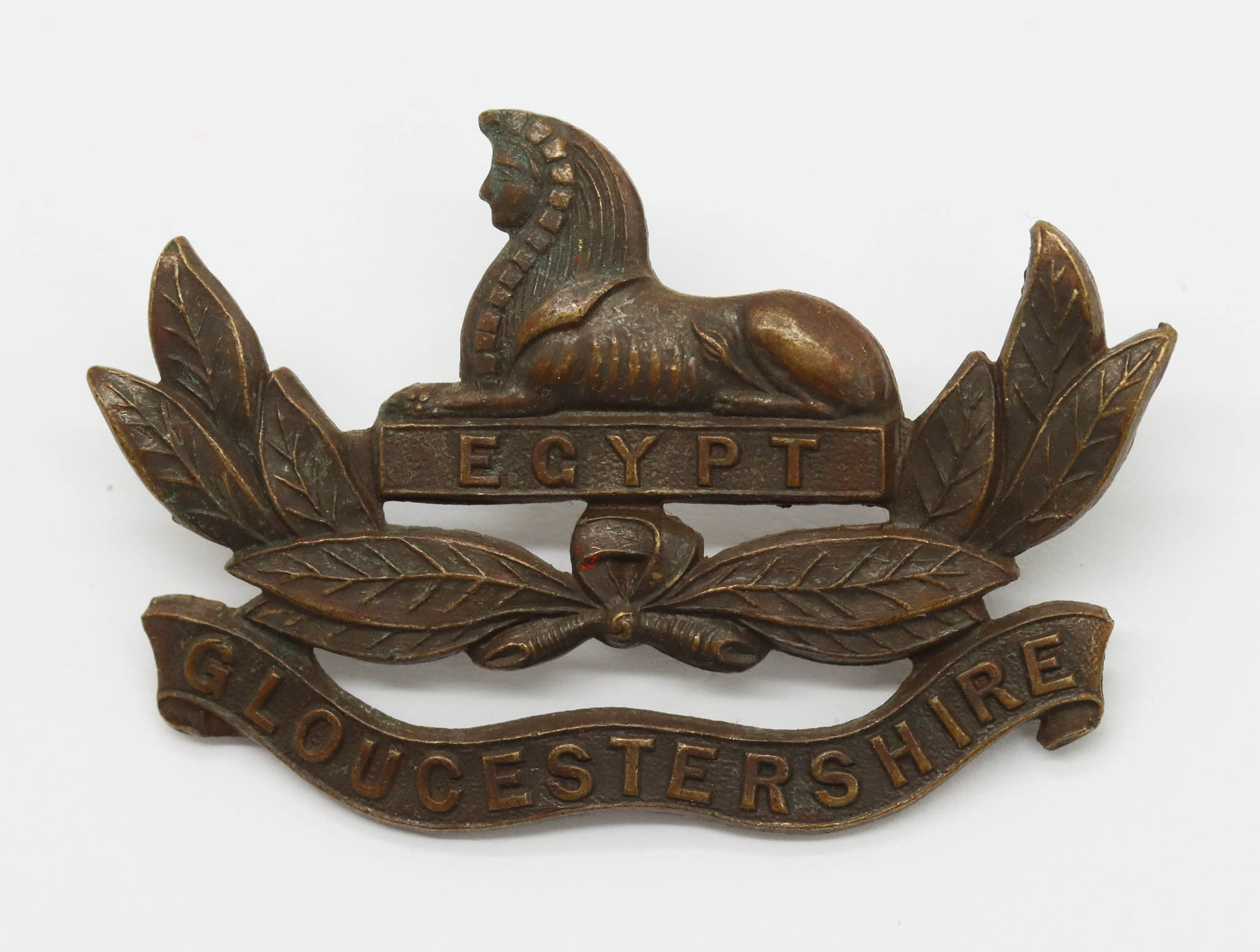 Gloucestershire Regiment Officer's Service Dress Collar Badge