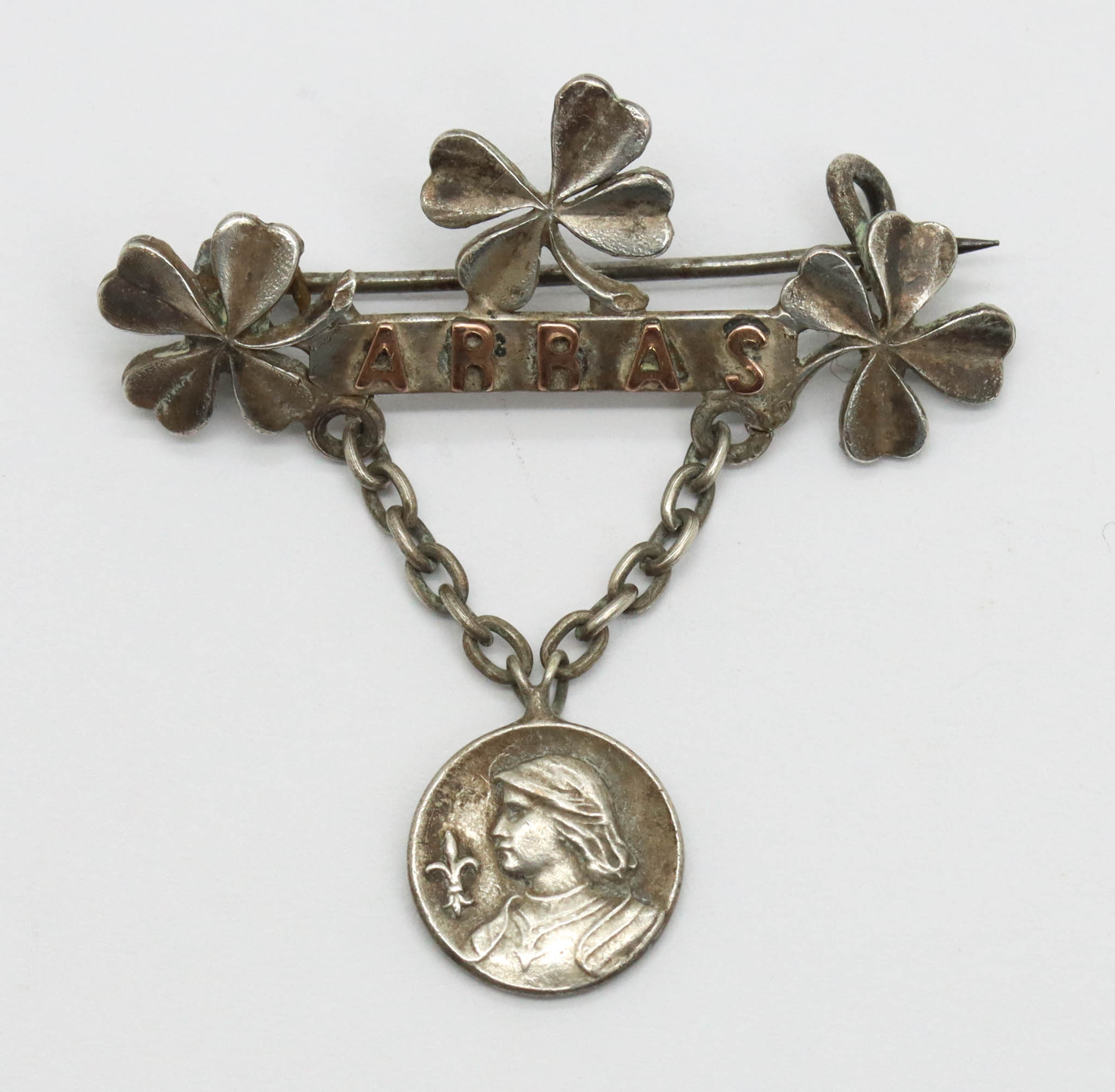 WWI Battle of Arras French Sweetheart Brooch