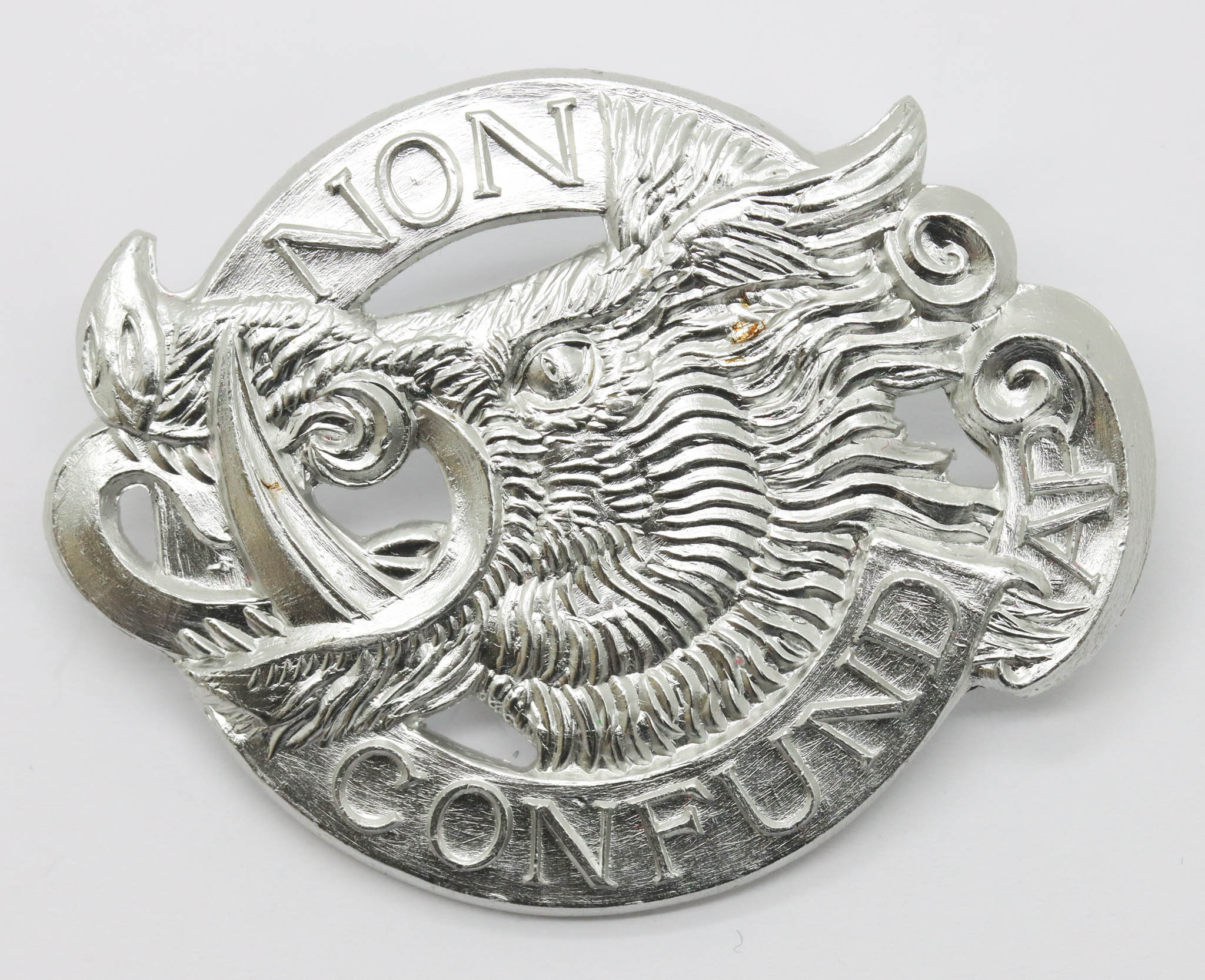 Aberdeen University O.T.C. Anodised (Staybrite) Cap Badge