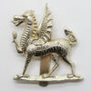 Monmouth School C.C.F. Anodised (Staybrite) Cap Badge