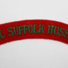 Loyal Suffolk Hussars (LOYAL SUFFOLK HUSSARS) Cloth Shoulder Title