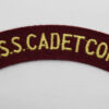 Grenada Boys Secondary School Cadet Corps (G.B.S.S. CADET CORPS) Cloth Shoulder Title