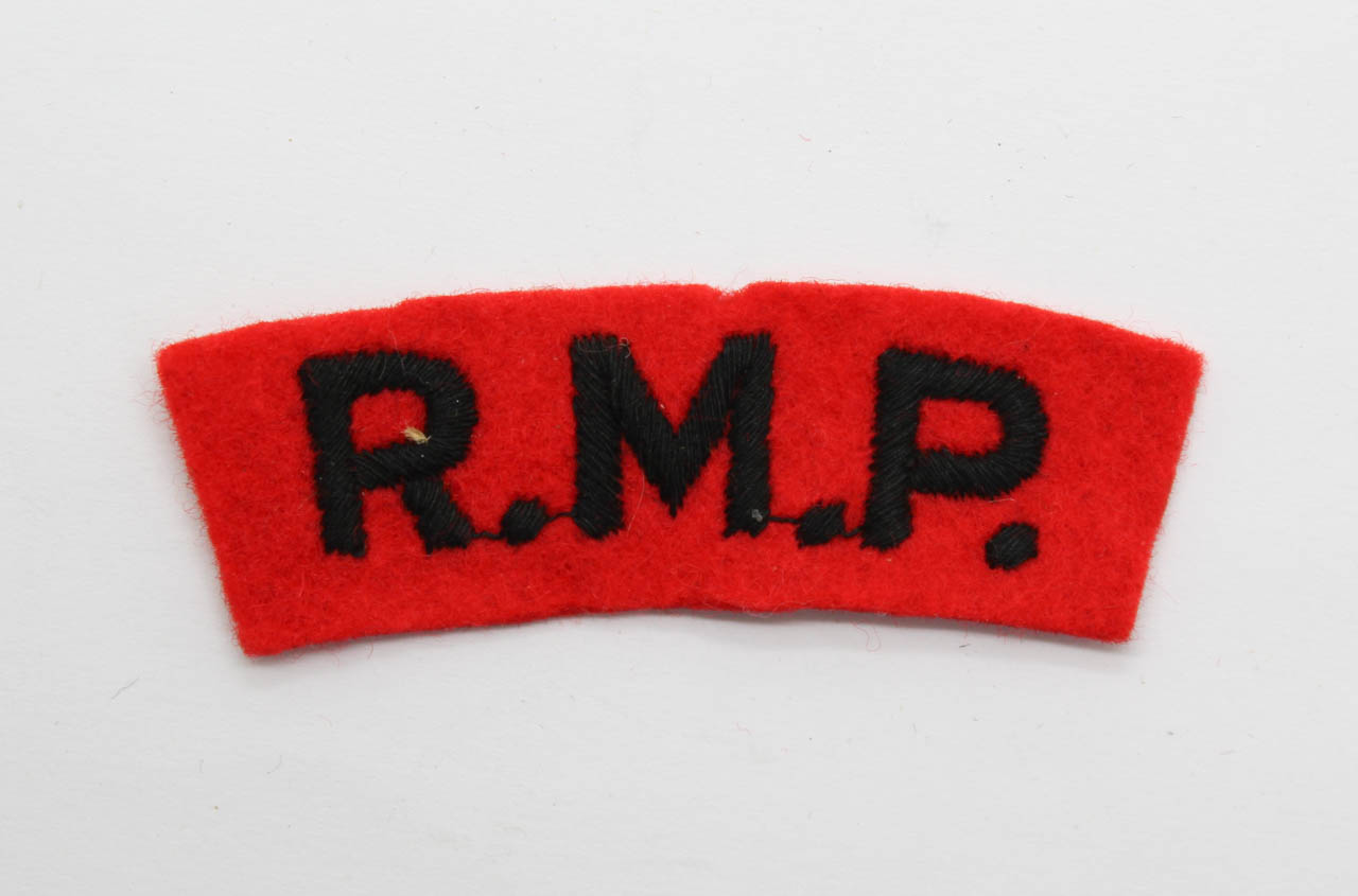 Royal Military Police (R.M.P.) Cloth Shoulder Titles