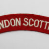 London Scottish (LONDON SCOTTISH) Cloth Shoulder Title