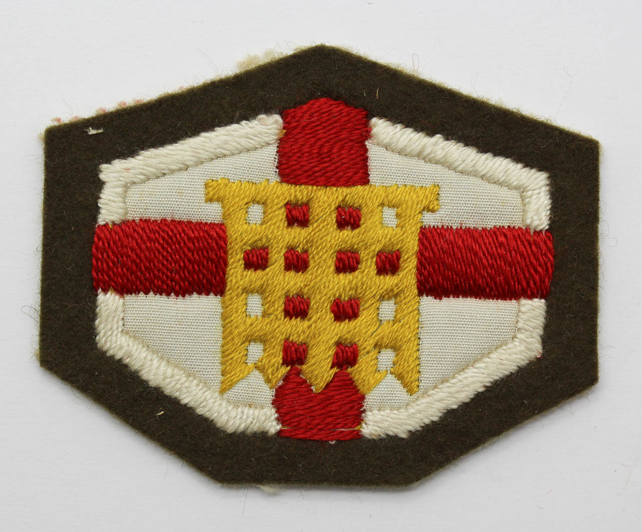 Home Counties Training Brigade Cloth Formation Sign