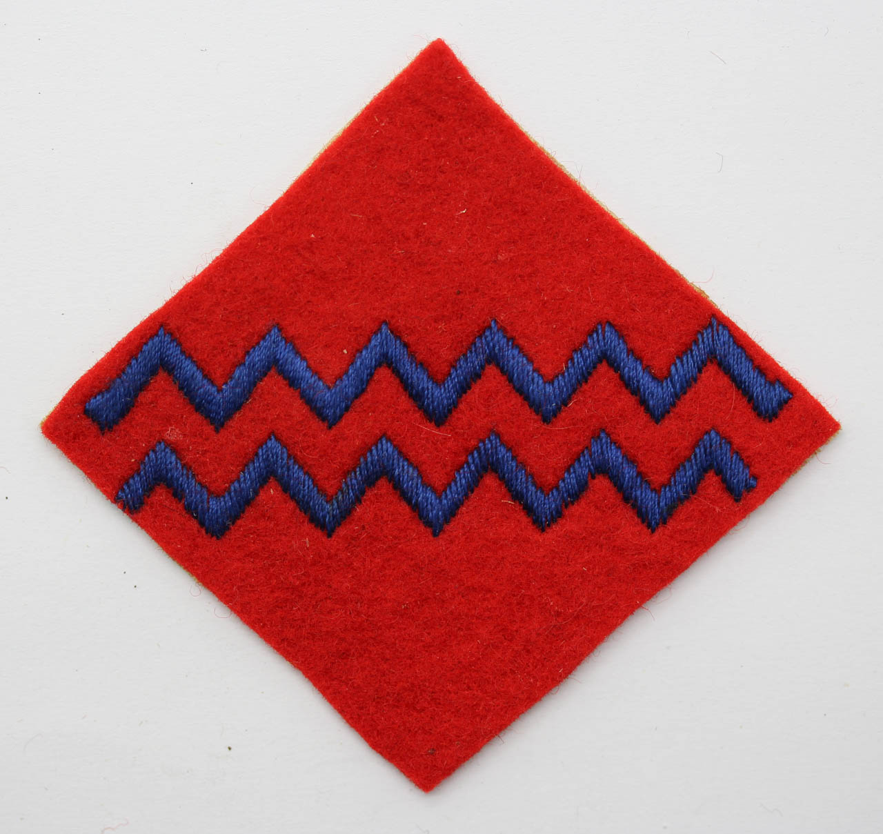 1st Canadian Corps R.C.A. Cloth Formation Sign