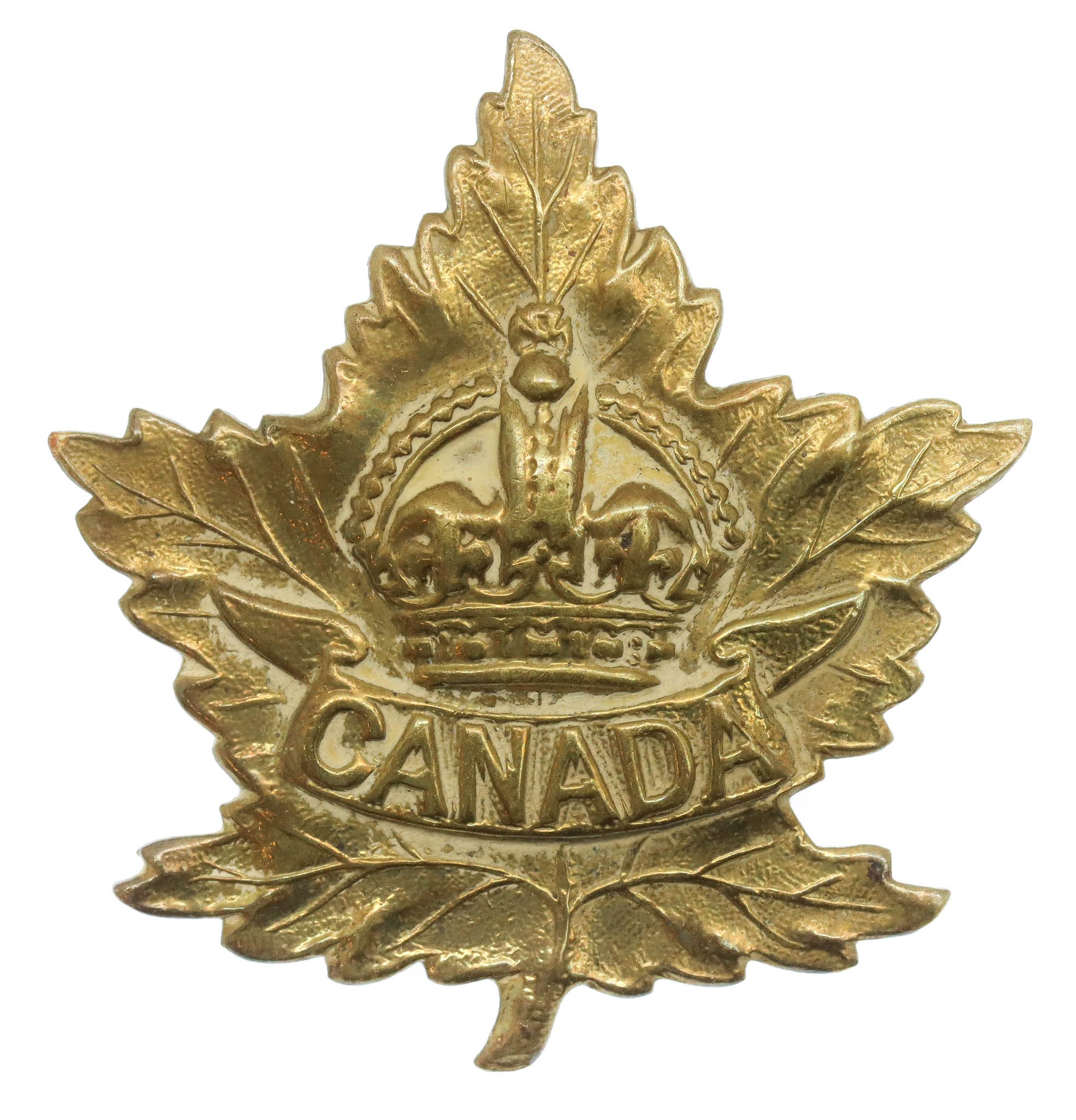 Canadian WW2 Canada General Overseas Service Cap Badge.