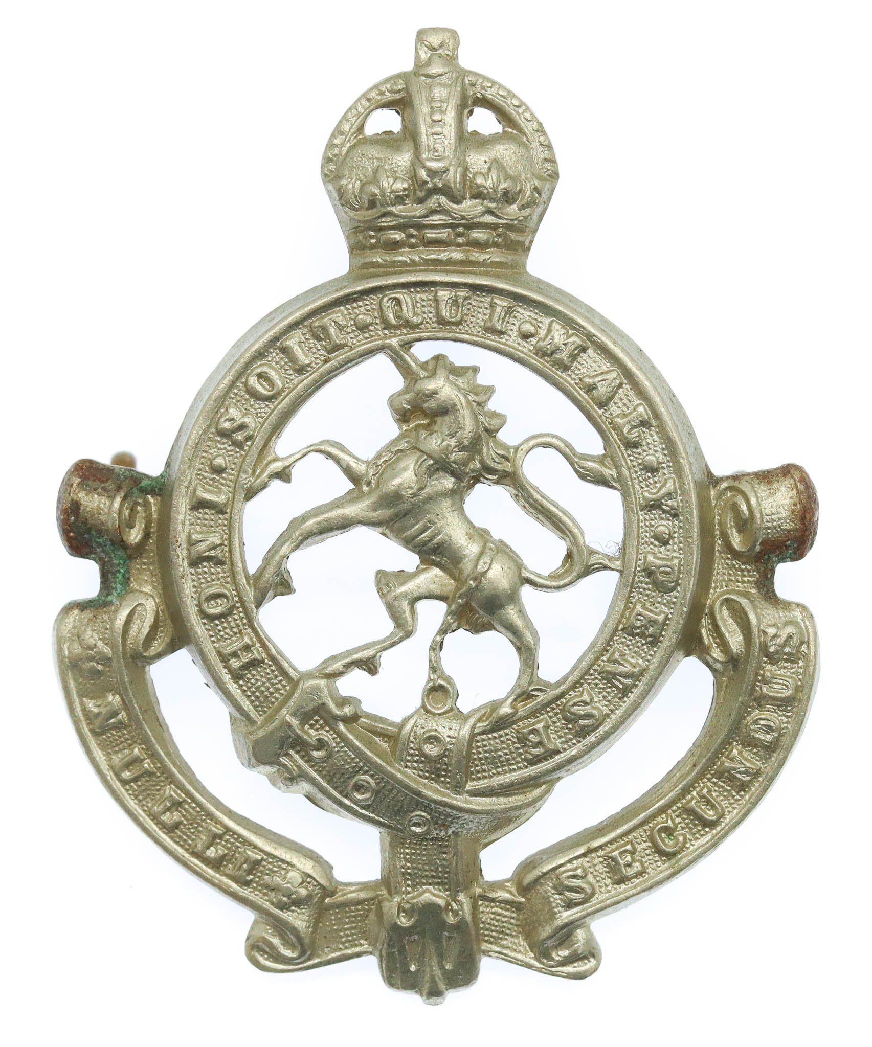 Canadian Governor General's Horse Guards Cap Badge - King's Crown