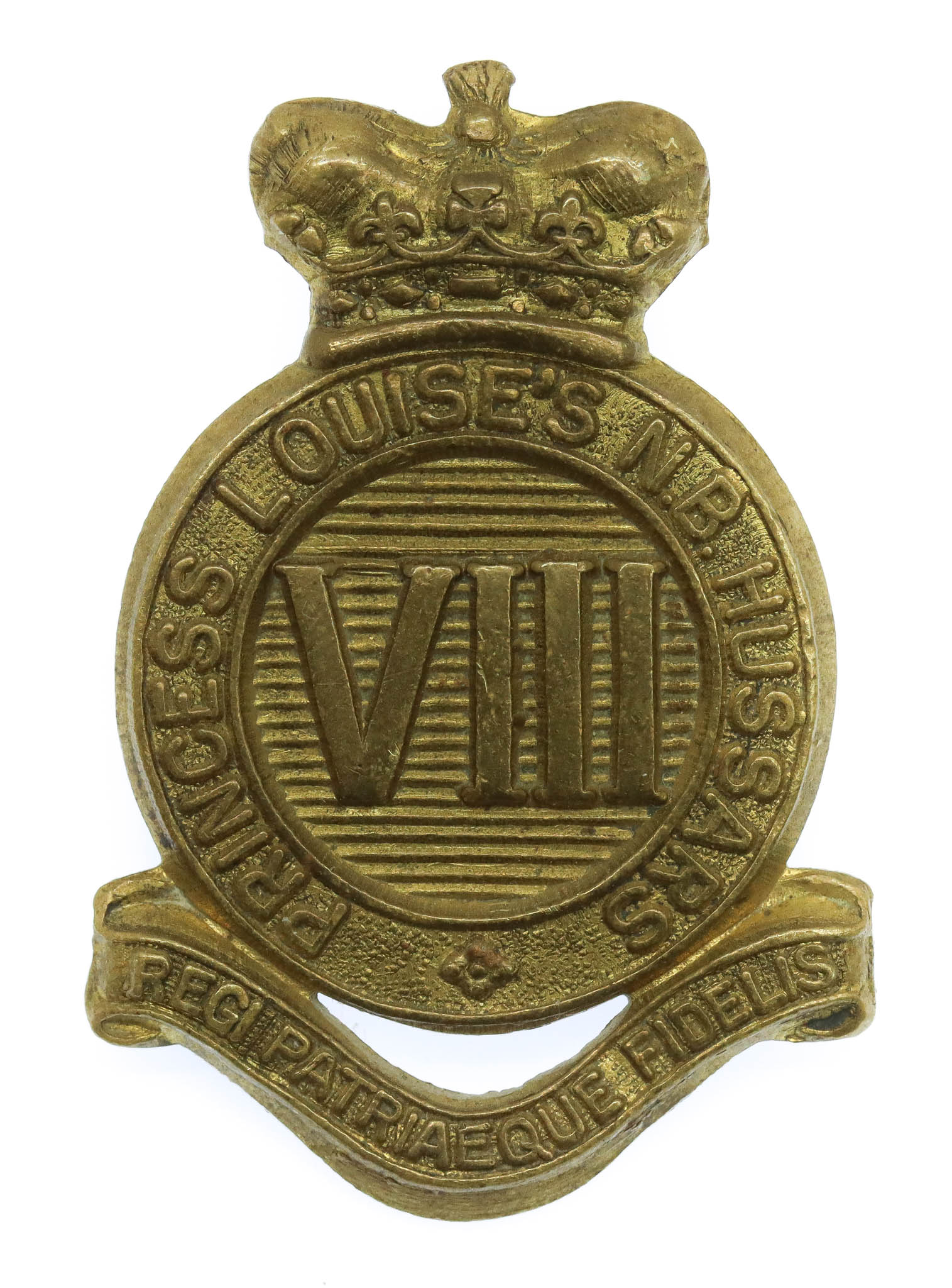 Canadian 8th Princess Louise's New Brunswick Hussars Cap Badge