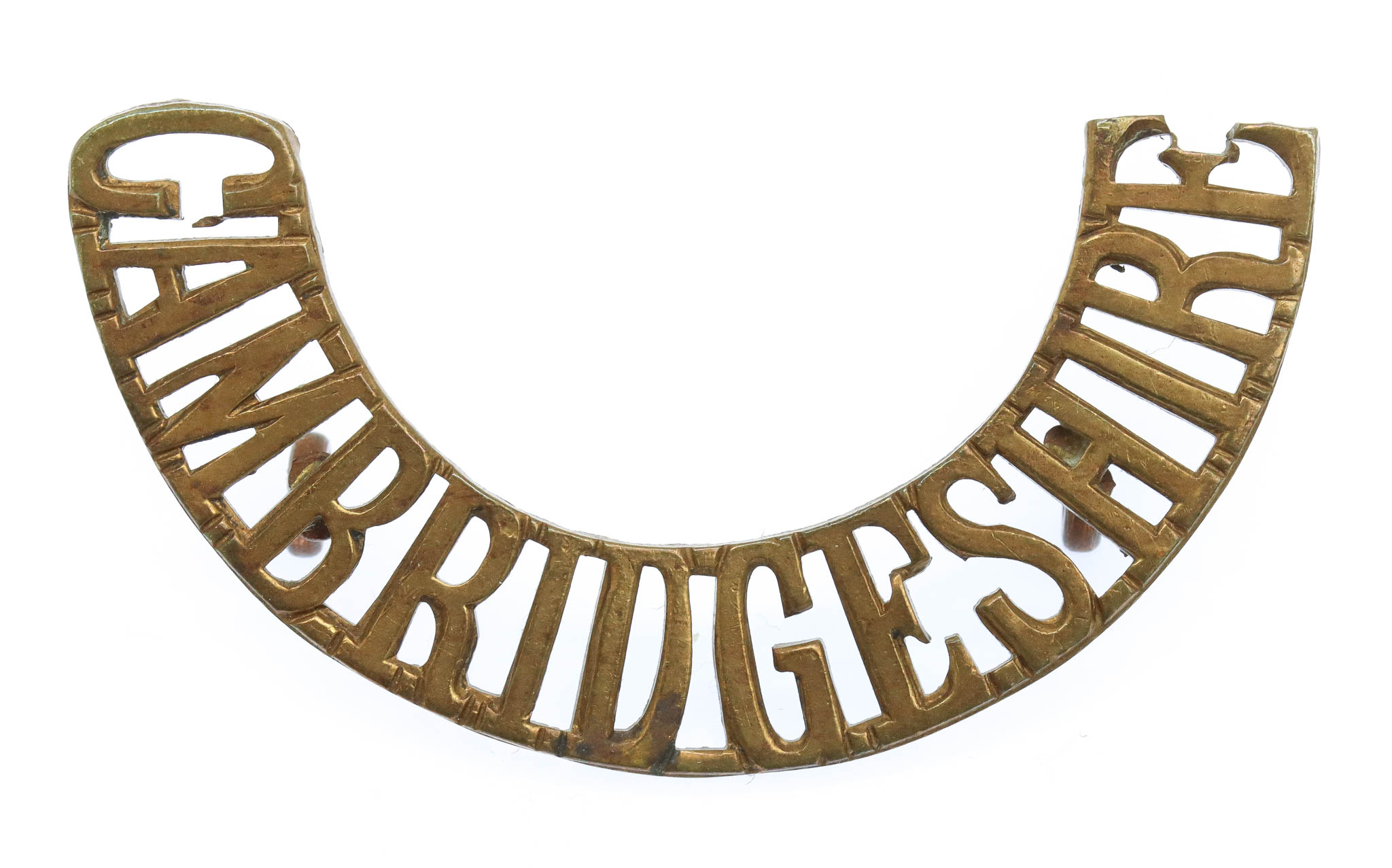 Cambridgeshire Regiment (CAMBRIDGESHIRE) Shoulder Title