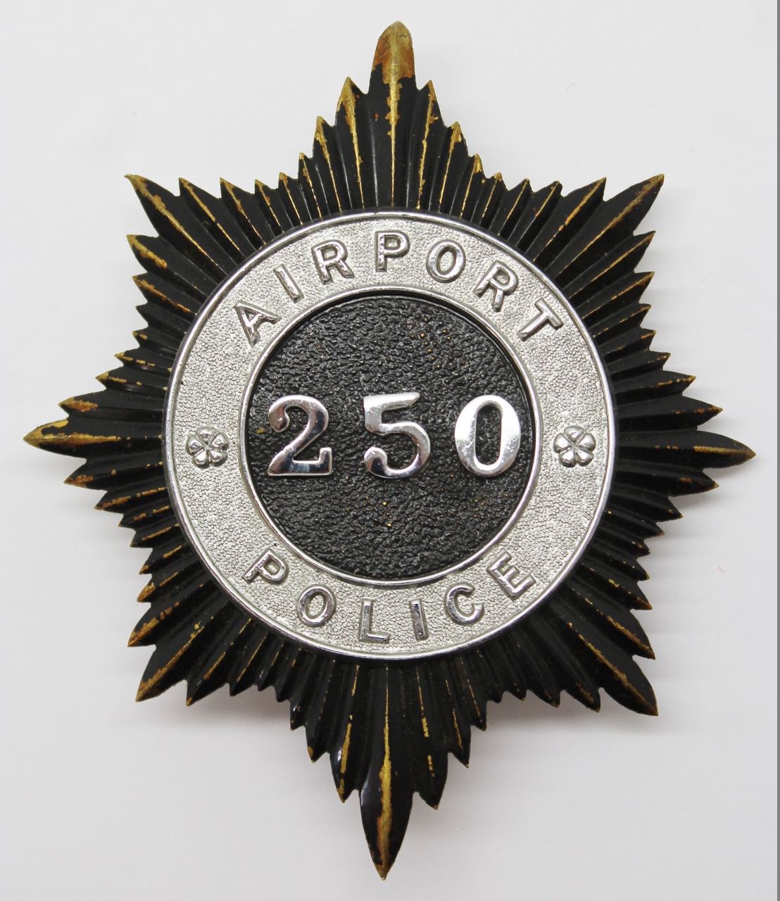 Airport Police Helmet Plate (250)