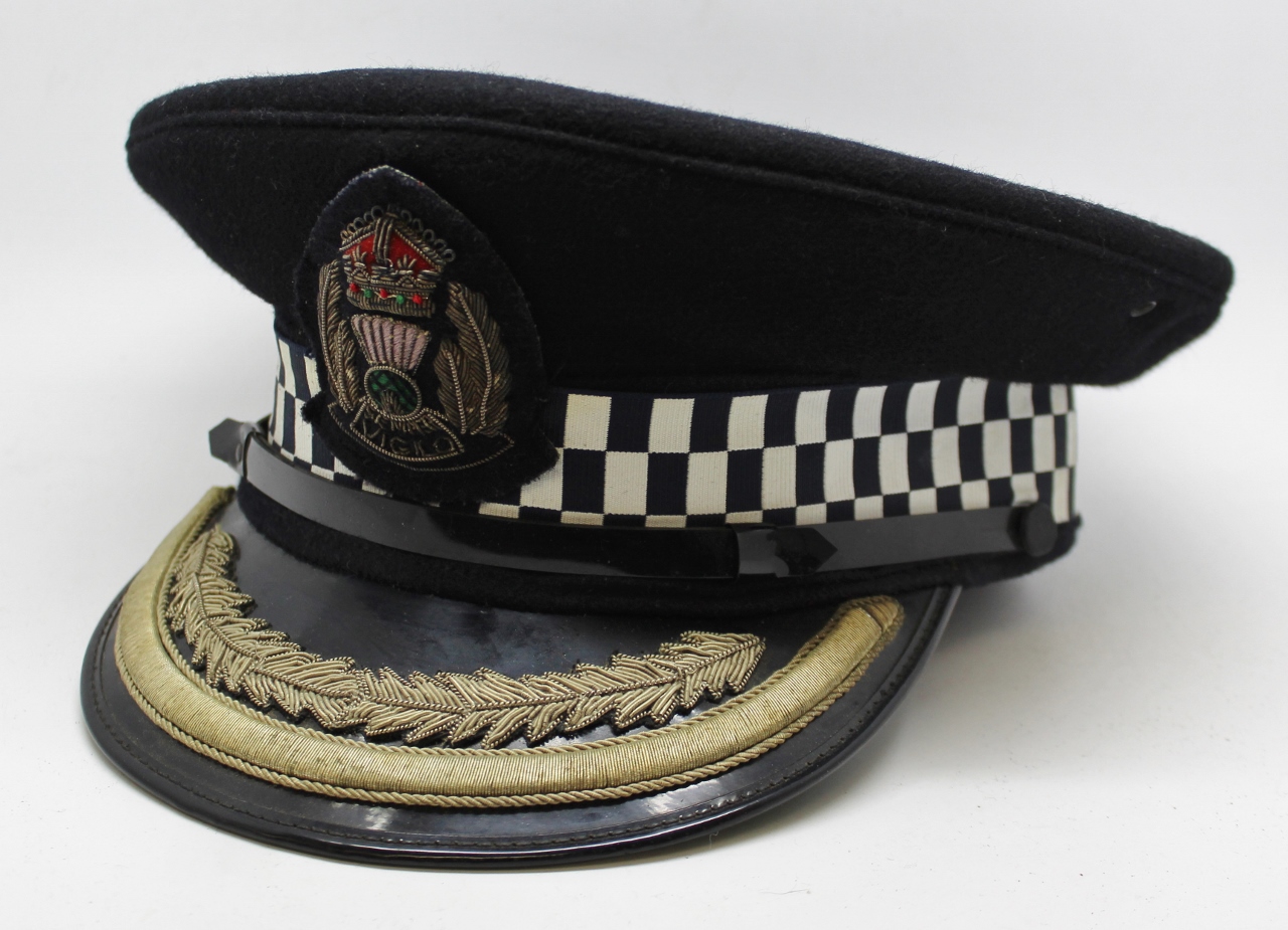 Scottish Police Senior Officer's Cap (Pre 1953)