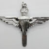 Parachute Regiment Anodised (Staybrite) Cap Badge - Queen's Crown