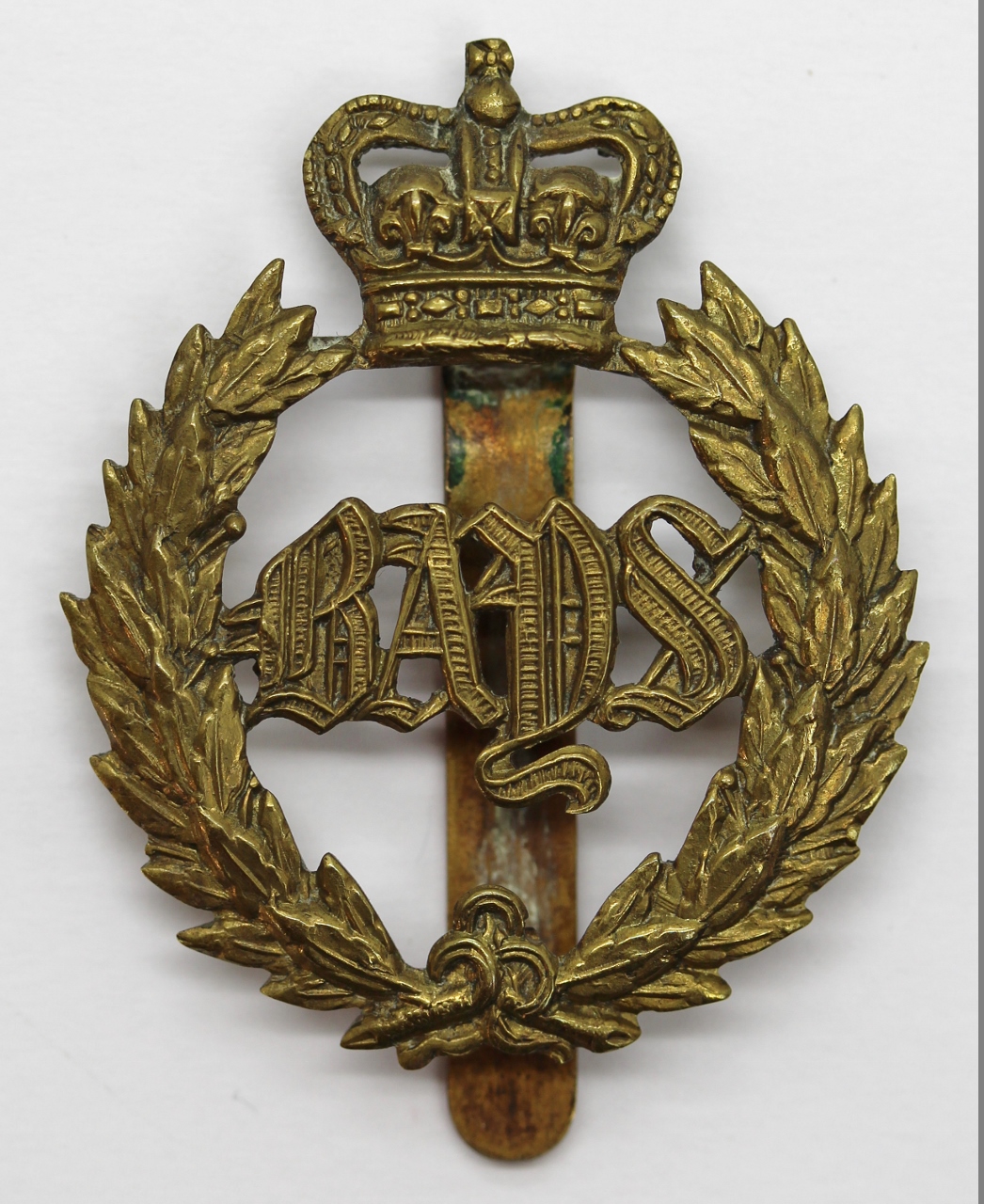 2nd Dragoon Guards (The Bays) Cap Badge - Queen's Crown