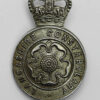 Lancashire Constabulary Cap Badge - Queens Crown