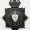 Portsmouth City Police Night Helmet Plate - King's Crown