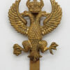 Lanarkshire Yeomanry Cap Badge - King's Crown