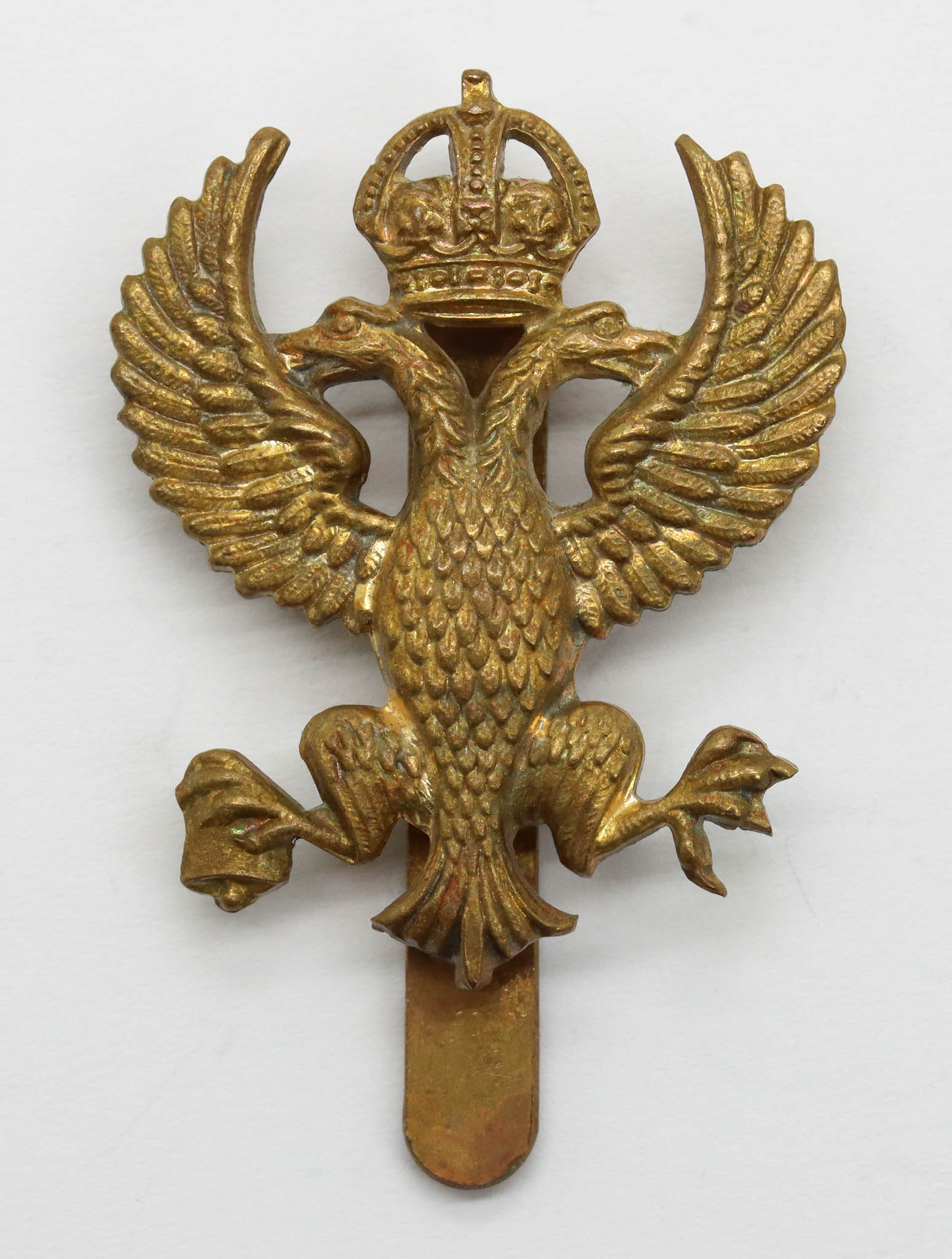 Lanarkshire Yeomanry Cap Badge - King's Crown