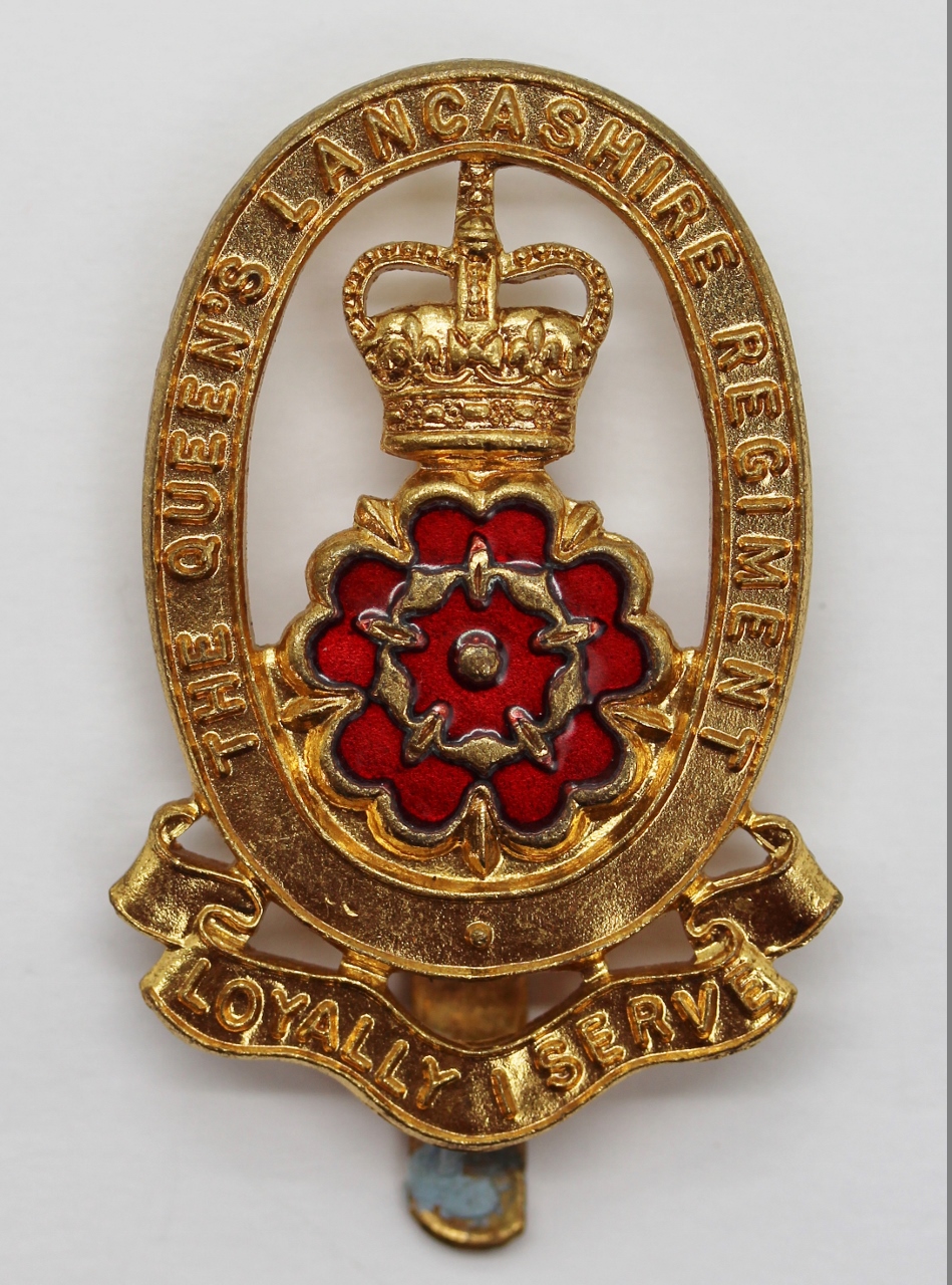 Queen's Lancashire Regiment Cap Badge