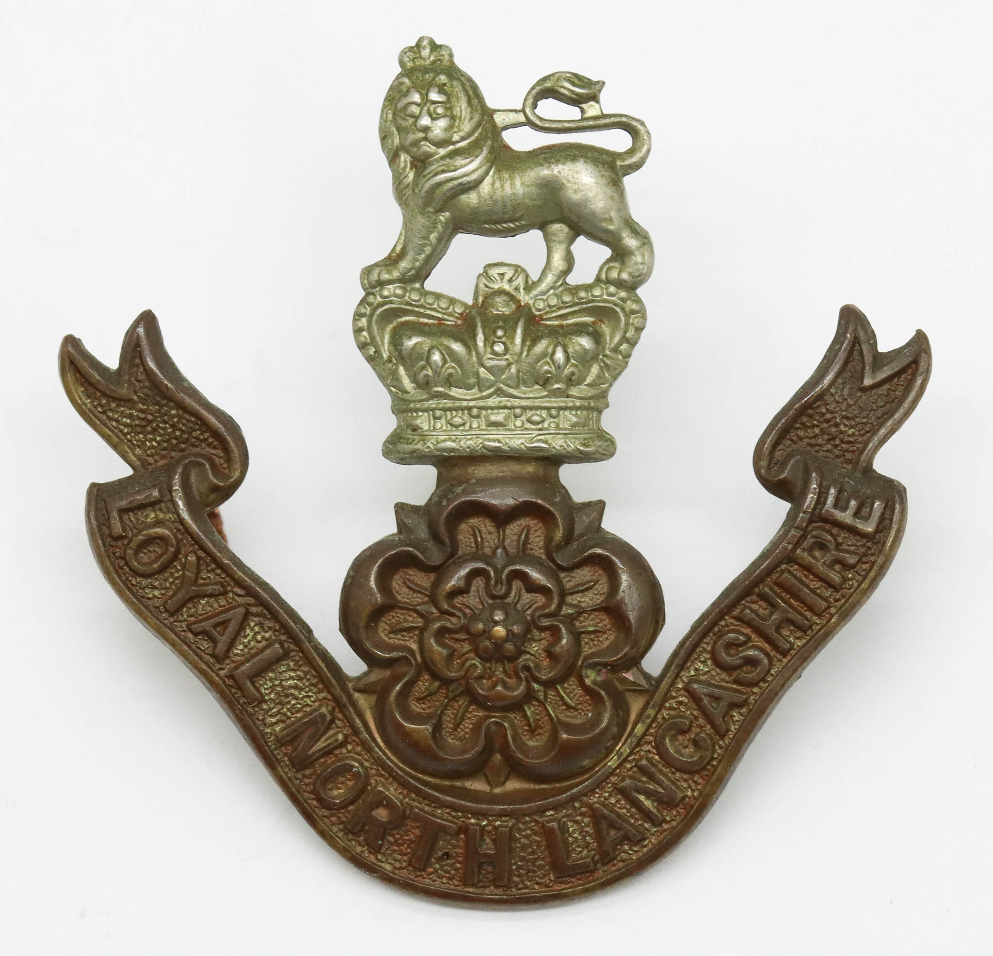 Victorian Loyal North Lancashire Regiment Cap Badge