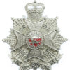 Border Regiment Anodised (Staybrite) Cap Badge