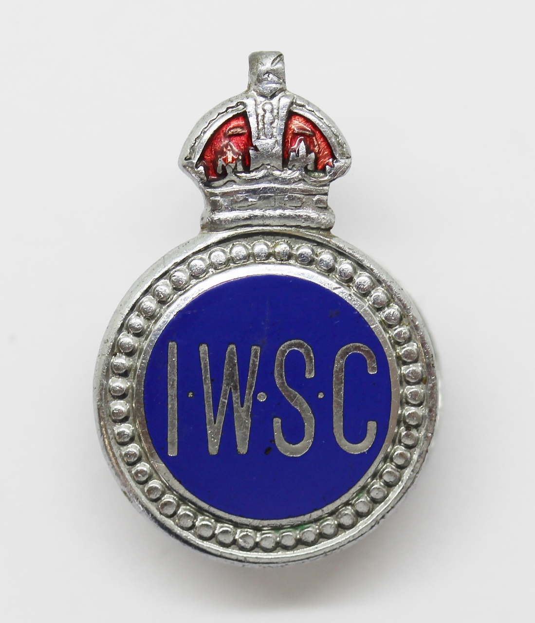 Isle of Wight Special Constabulary Enamelled Lapel Badge - King's Crown