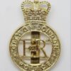 City of London Police Anodised (Staybrite) Cap Badge - Queen's Crown