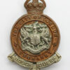 City of London Yeomanry (Rough Riders) Cap Badge - King's Crown