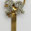 City of London Yeomanry (Rough Riders) Field Service Cap Badge 