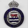 City of Oxford Special Constable Enamelled Lapel Badge - King's Crown