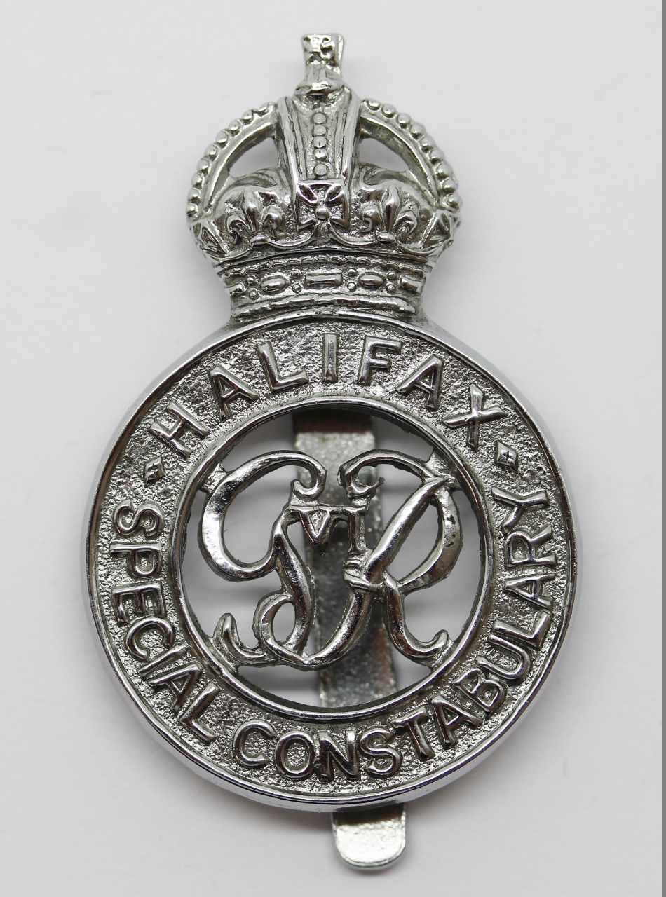 George VI Halifax Special Constabulary Cap Badge