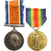 WW1 British War & Victory Medal Pair - Pte. L.G. Nicholson, 19th Hussars