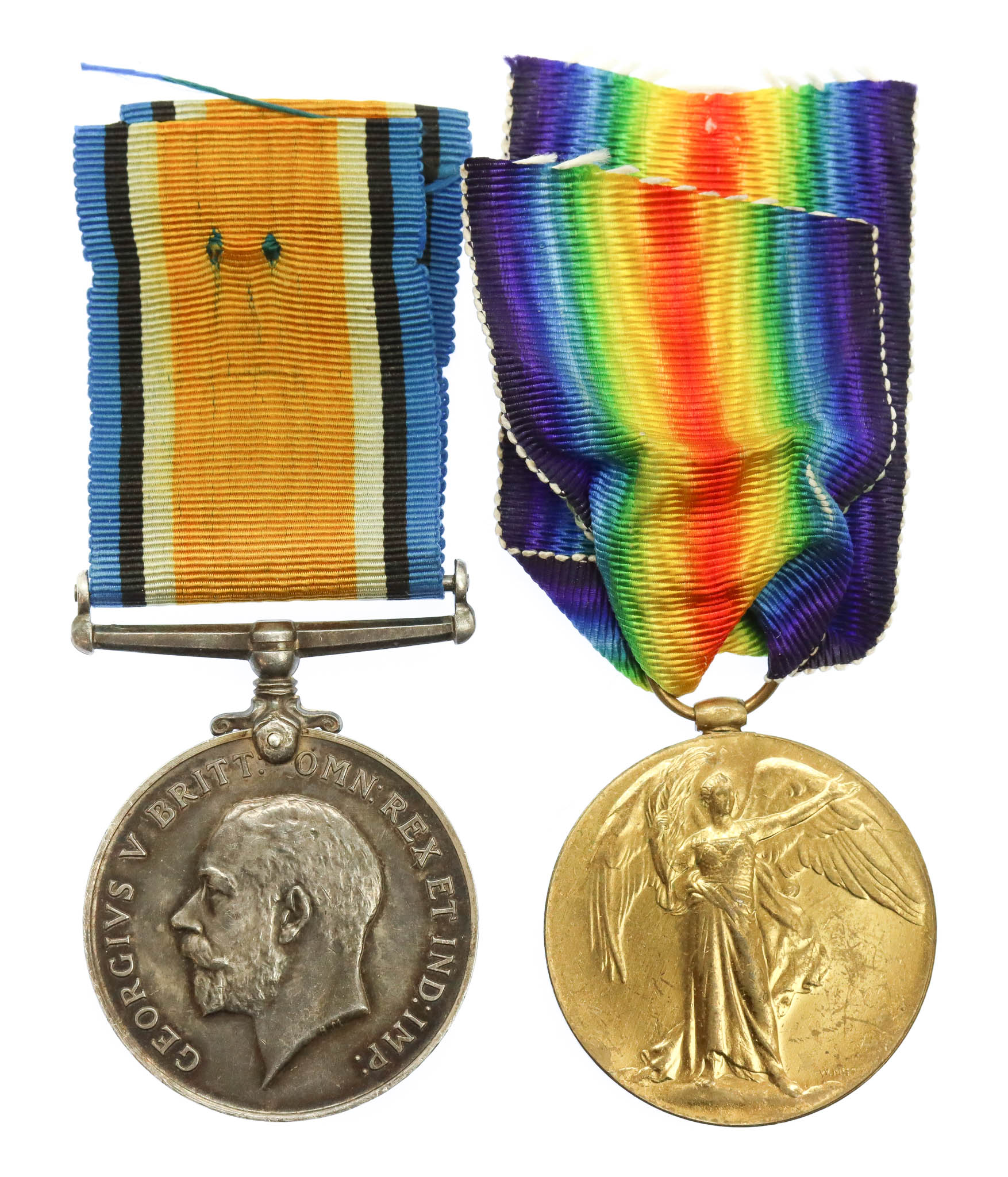 WW1 British War & Victory Medal Pair - Gnr. J. Graham, Royal Artillery