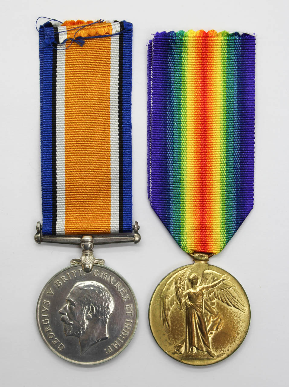 WW1 British War & Victory Medal Pair - Sto.1. P.H. Mawer, Royal Navy