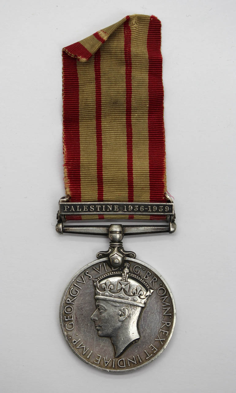 Naval General Service Medal (Clasp - Palestine 1936-1939) - O.Smn. W.L. Foster, Royal Navy