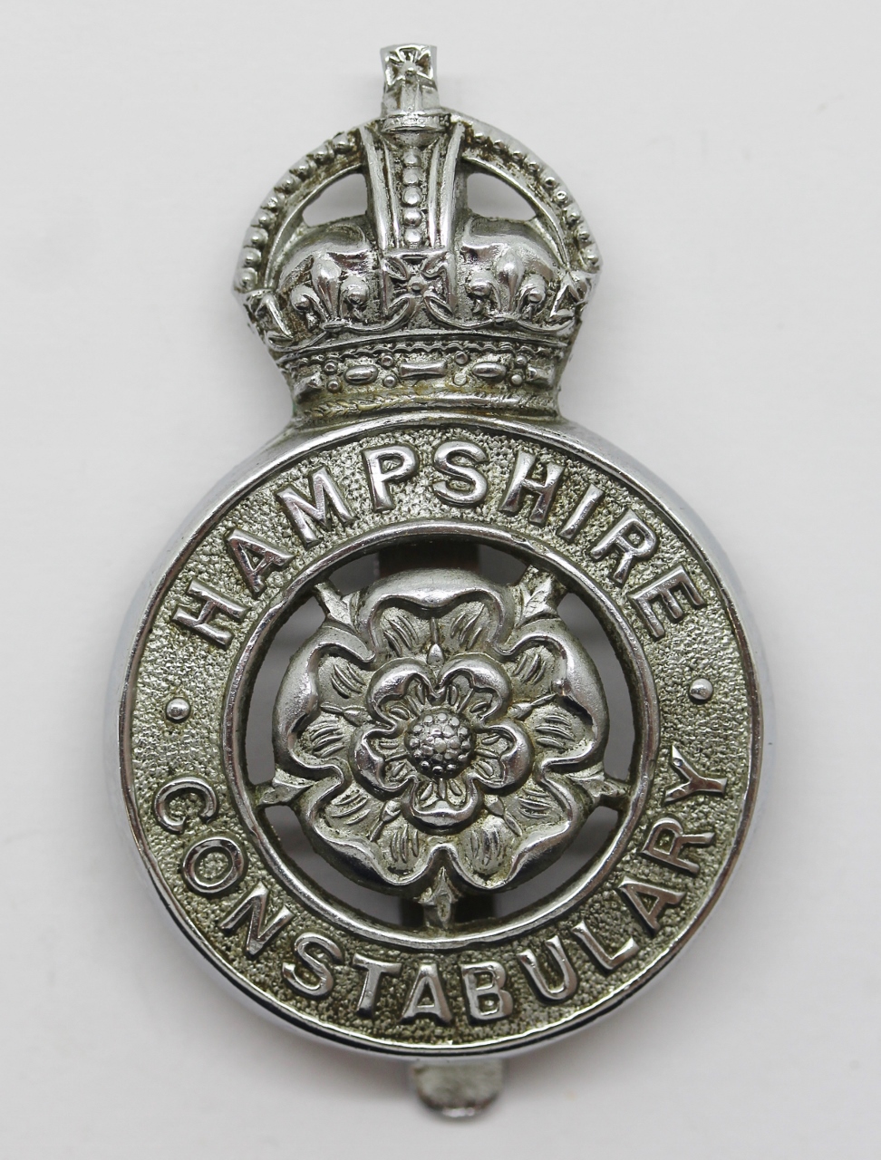 Hampshire Constabulary Cap Badge - King's Crown