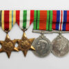 WW2 and Territorial Efficiency Medal Group of Six - Gnr. L. Anker, Royal Artillery