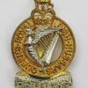 Queen's Royal Irish Hussars Bi-Metal Cap Badge - Queen's Crown