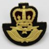 Royal Air Force (R.A.F.) Warrant Officer's Cap Badge - Queen's Crown