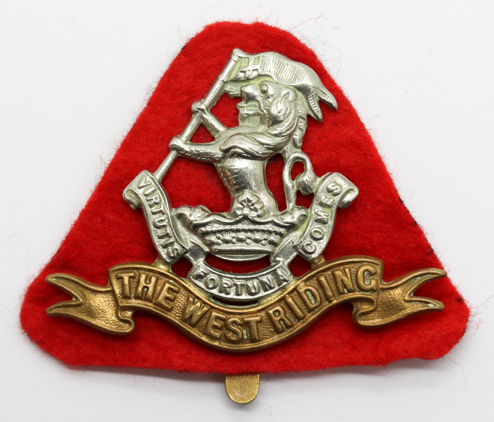 West Riding Regiment (Duke of Wellington's) Cap Badge