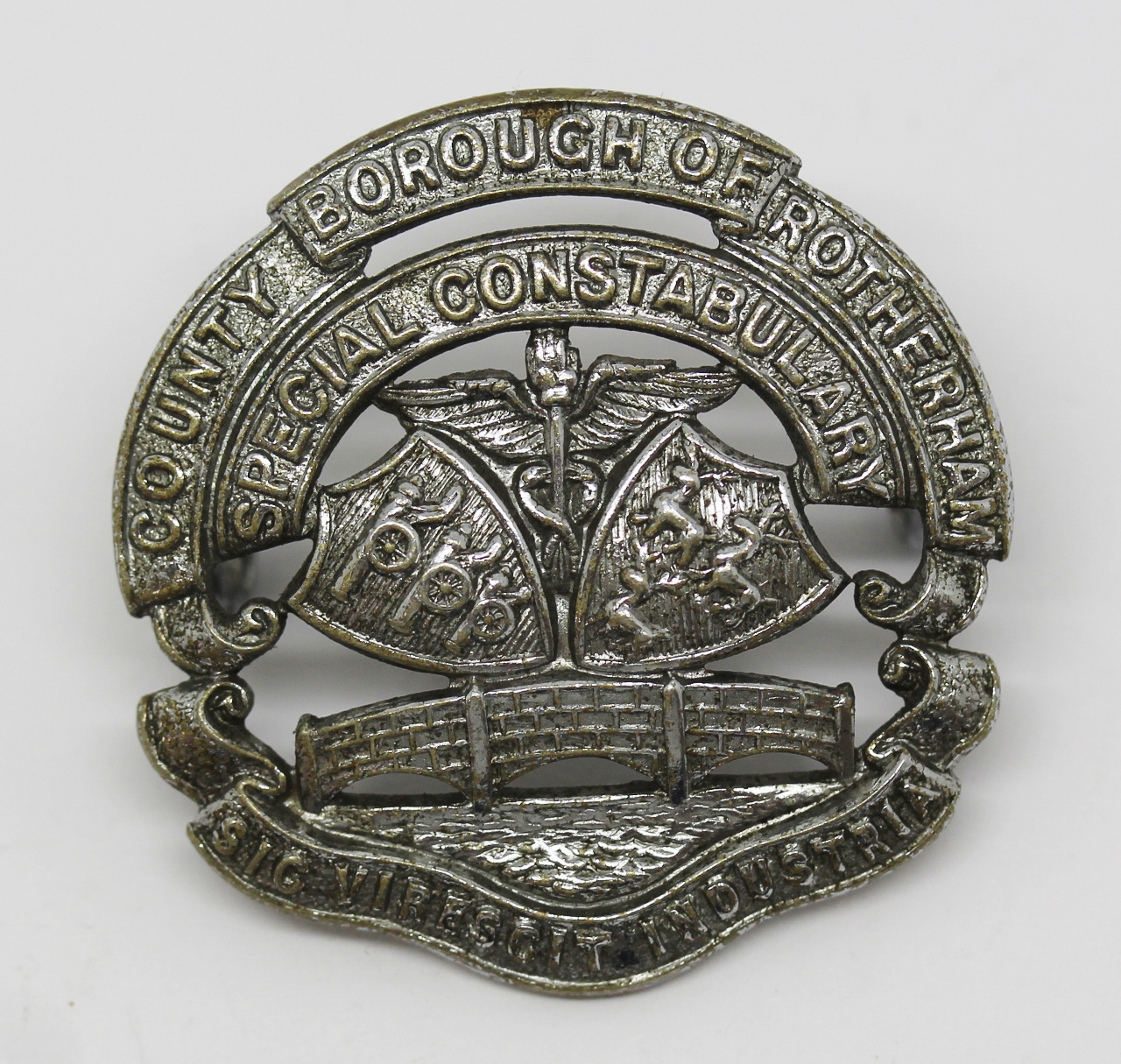 County Borough of Rotherham Special Constabulary Cap Badge